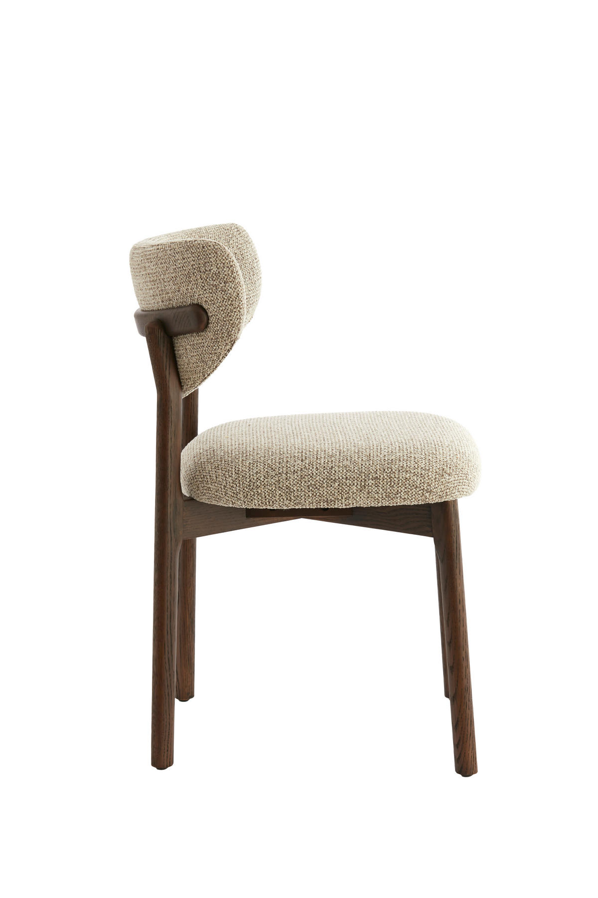 ESSZIMMERSTUHL Trosa Braun 54.5/51/80.5 cm - Braun, Holz (51/80.5/54.5cm) - Light & Living
