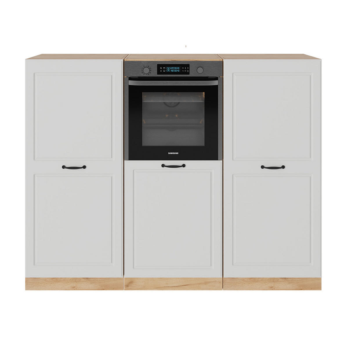 Honigeiche/Weiß, Holzwerkstoff (180/81.6/46cm) - Vicco