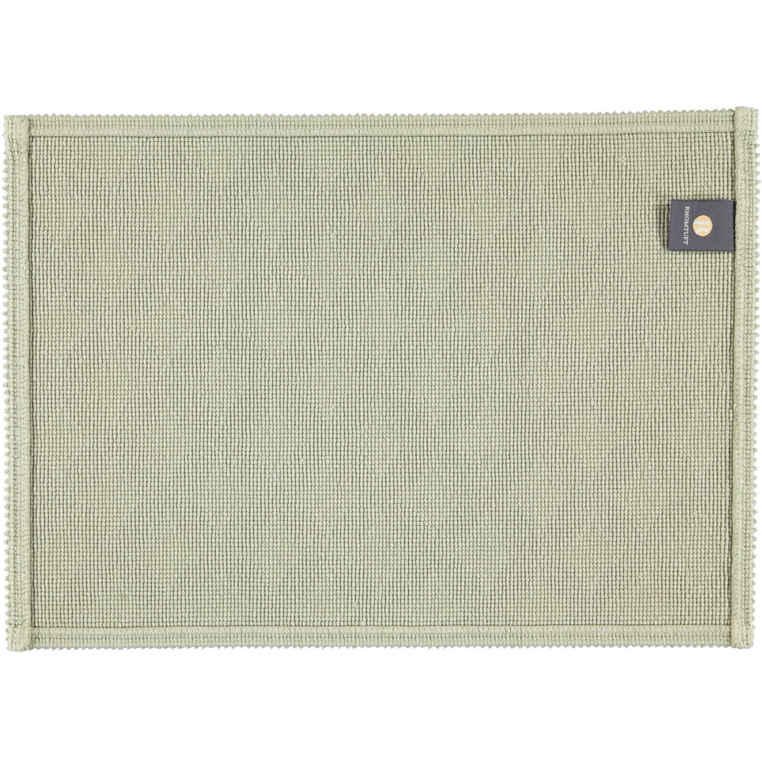 BADEMATTEN SEASIDE JADE - 90 - Jadegrün, Textil (50/70cm) - Rhomtuft