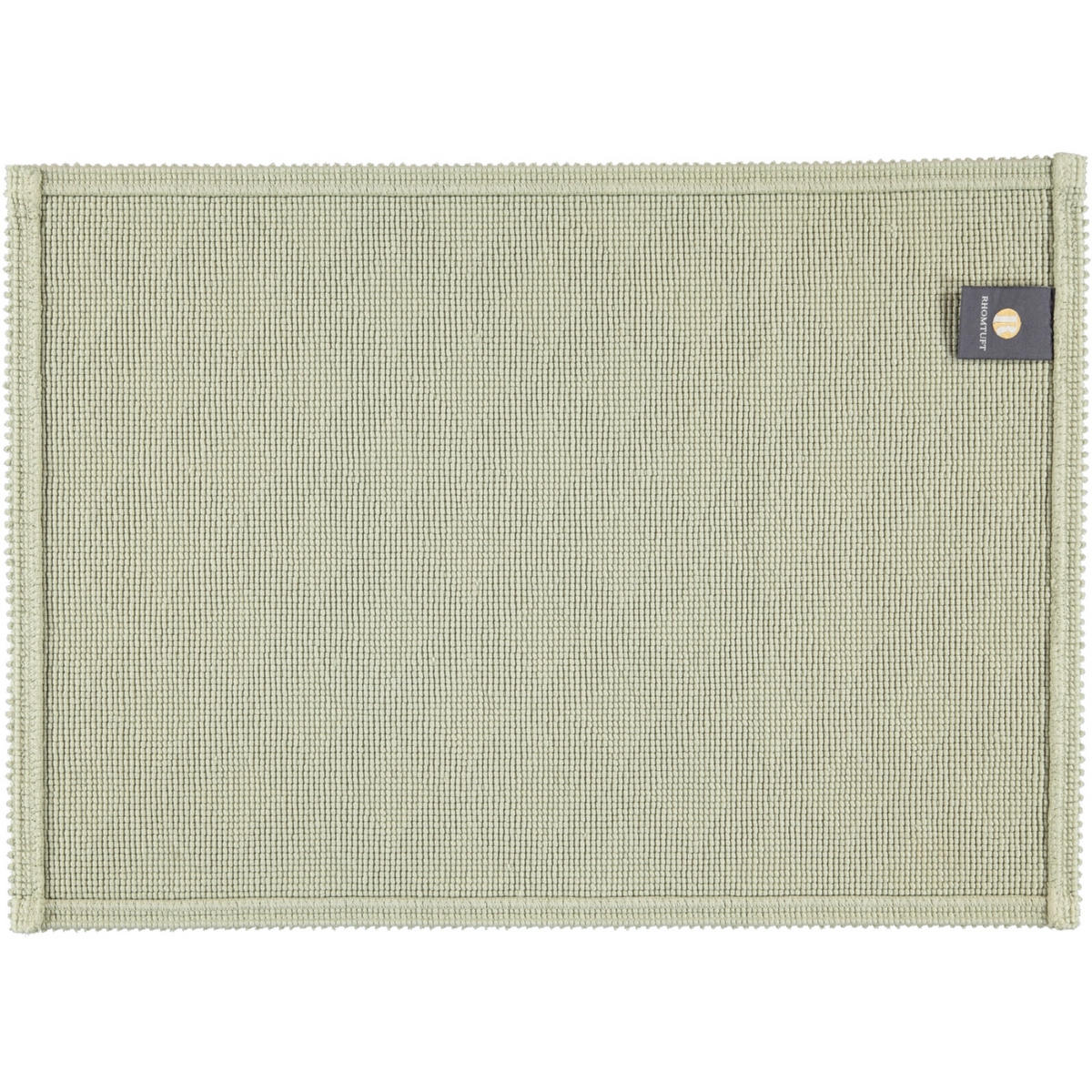 BADEMATTEN SEASIDE JADE - 90 - Jadegrün, Textil (50/70cm) - Rhomtuft