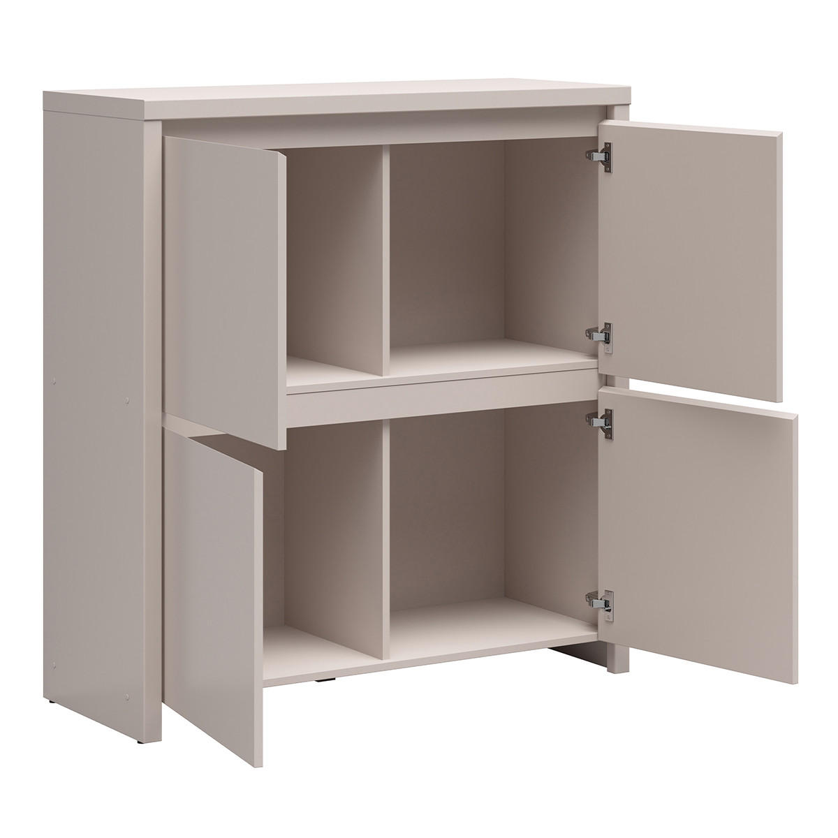 SIDEBOARD Soren Kaschmir - Beige, Holzwerkstoff (105/112.5/40.5cm) - Petits-meubles