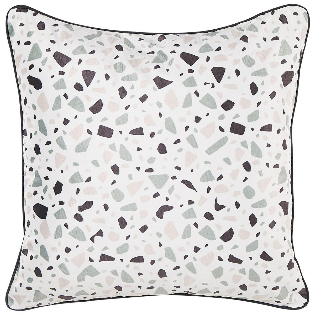 SAMTKISSEN 2er-Set Bunt 45/45 cm Lavender - Multicolor, Textil (45/45cm) - Beliani