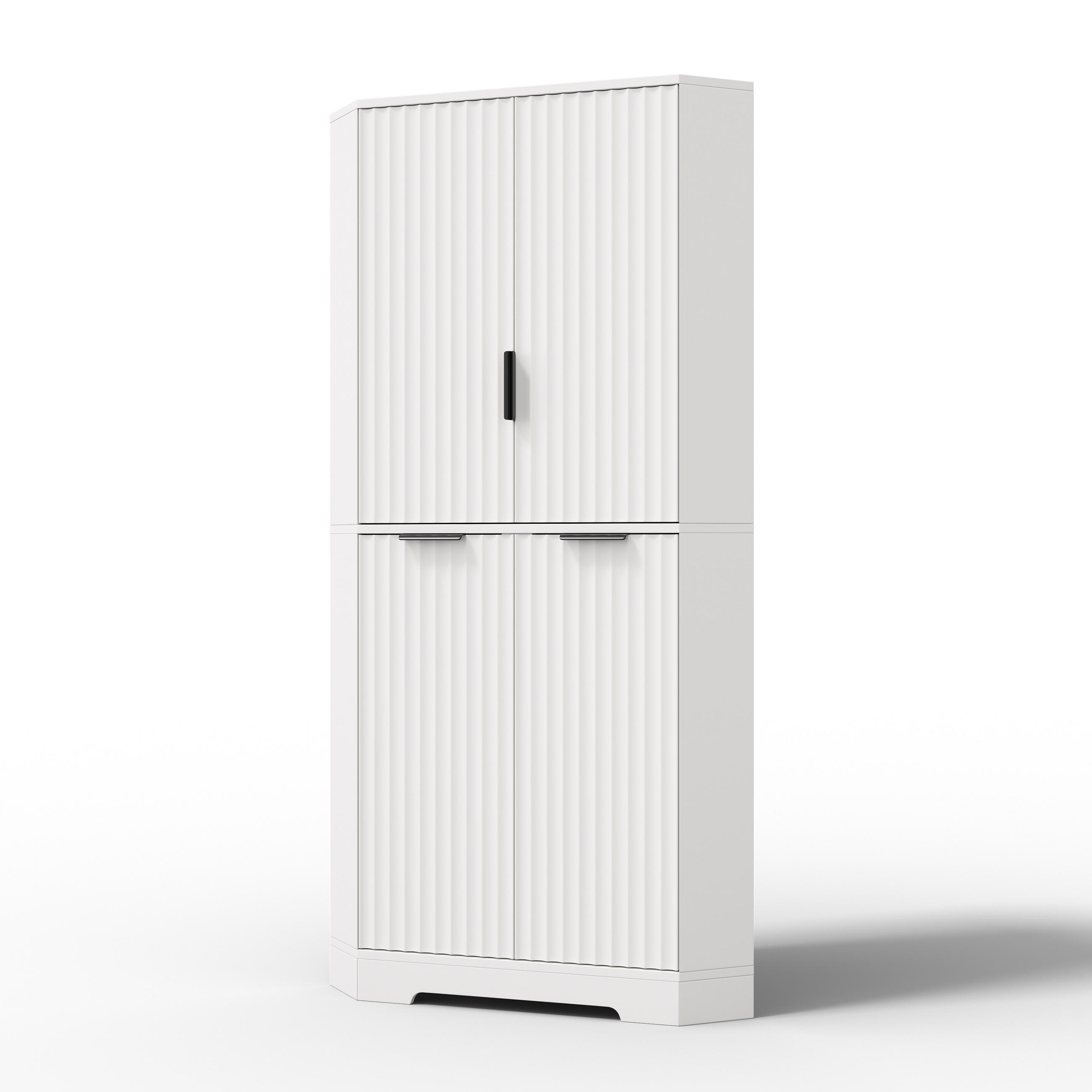 ComfortXL Highboard Weiß 60x172x60 cm