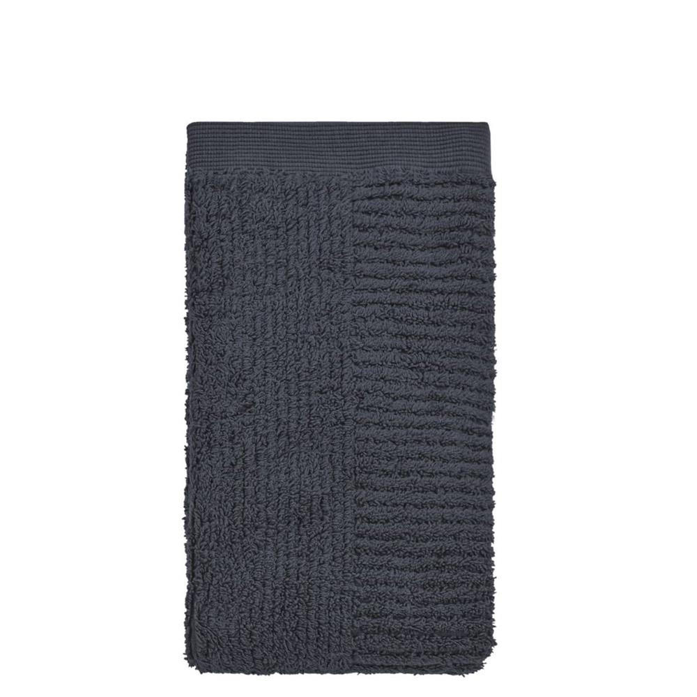 HANDTUCH Classic schwarz 50/100 cm - Schwarz, Textil (50/100cm) - Zone Denmark