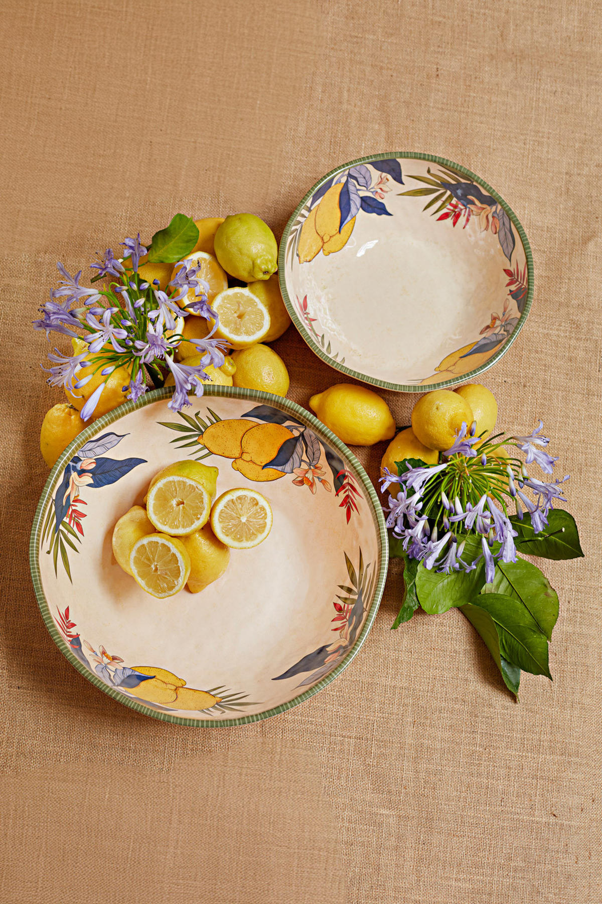 GESCHIRRSET 8-teilig Limu Melamin - Multicolor, Kunststoff (35/3/35cm) - Rose & Tulipani