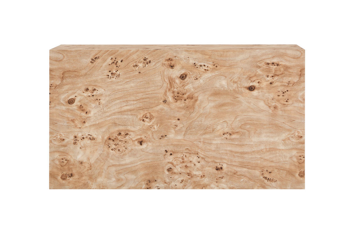 COUCHTISCH aus MDF 90x50x30 cm in Holzfarben mit pflegeleichter Oberfläche - Eichefarben, Holzwerkstoff (90/50/30cm) - IVMEU