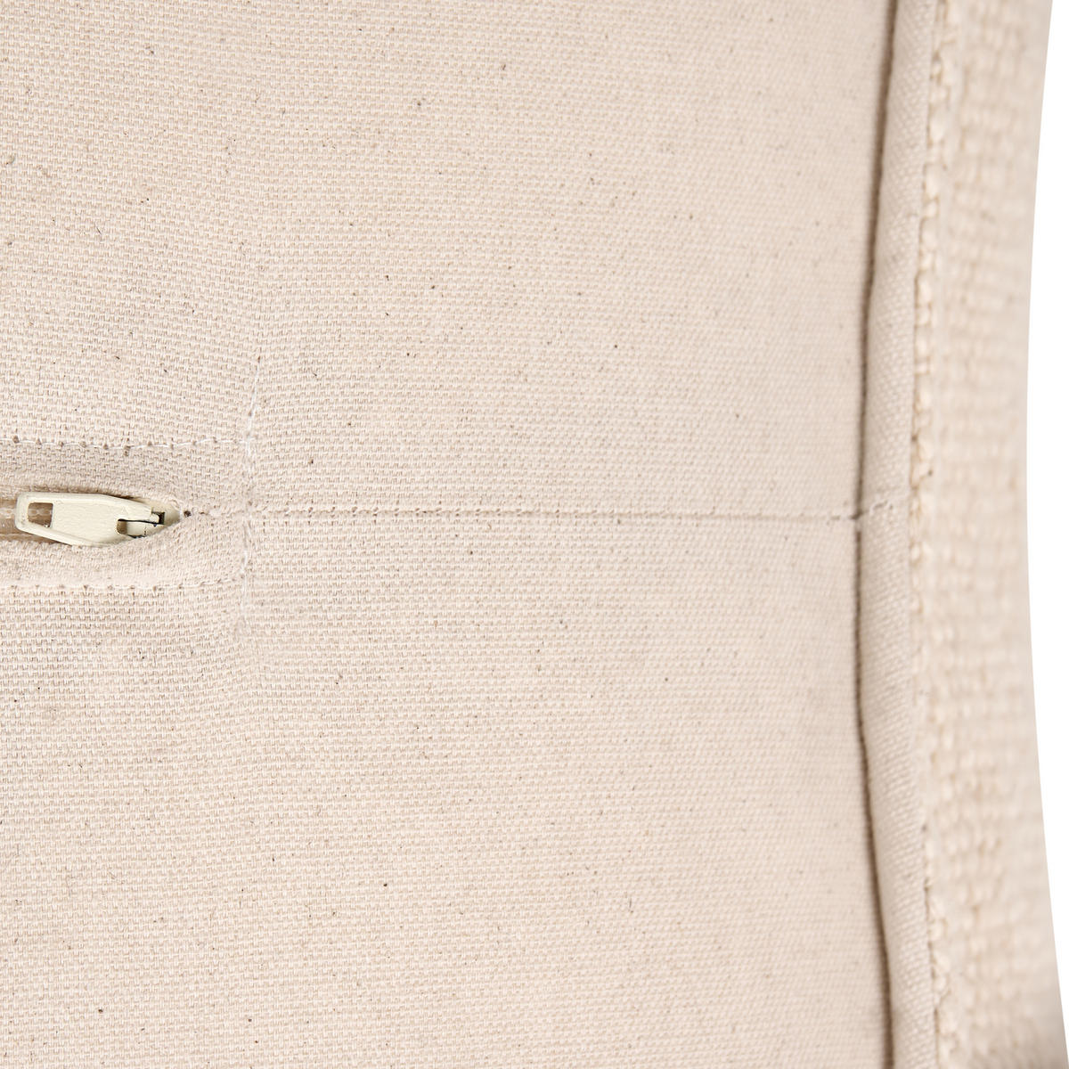 POUF Baumwolle Beige Sherali - Beige, Textil (50/30/50cm) - Beliani