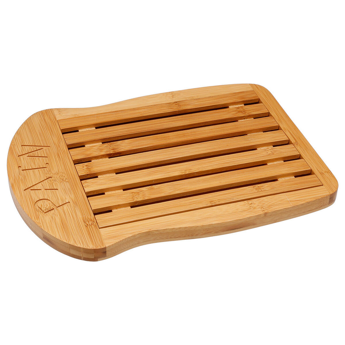 BROTSCHNEIDEBRETT, Bambus, 34 x 26 cm, 100178 - Beige, Holz (2/26cm) - 5five Simply Smart