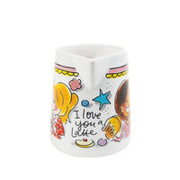MILCHKANNE Got Milk? in Bunt - 9cm - Multicolor, Keramik (0.5L) - Blond Amsterdam