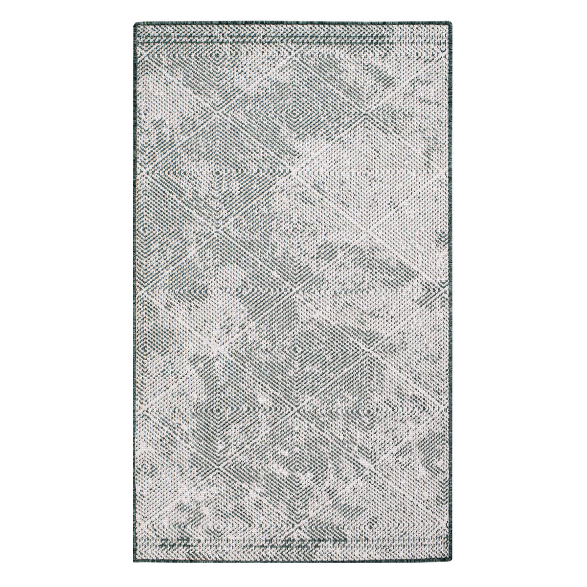 OUTDOOR-TEPPICH DuoRug 5845 Grün 80x150 cm - Grün, Textil (80/150cm) - carpet city