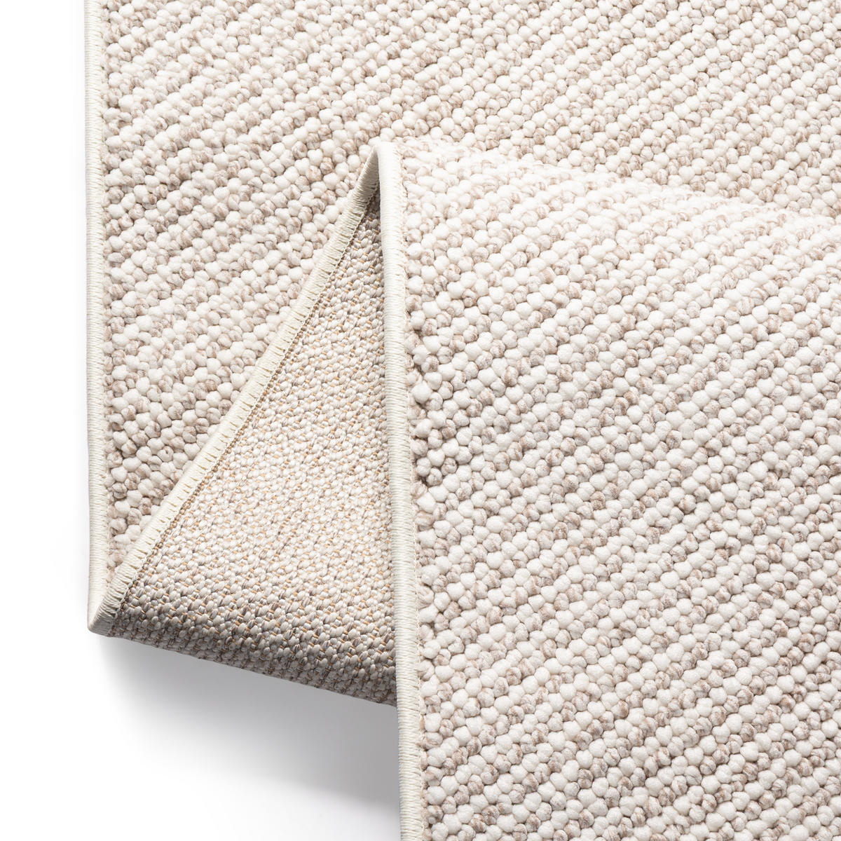 TEPPICH AGRA Weiß 140/190 cm - Weiß, Textil (140/190cm) - Tapiso