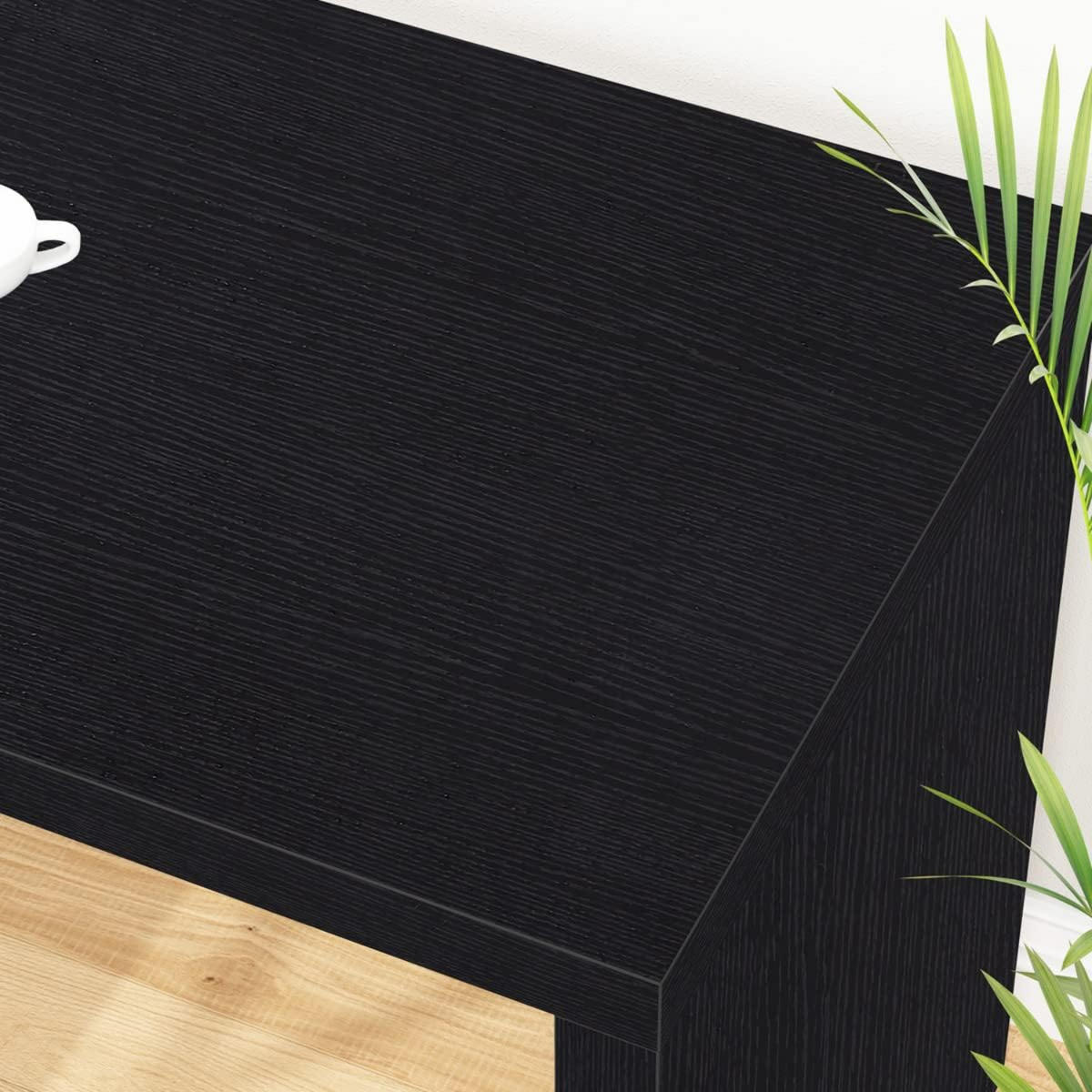 SCHREIBTISCH drehbar mit Schubladen 140 x 50 x 76 cm - Schwarz, Holzwerkstoff/Metall (50/140/76cm) - Quality Elegance