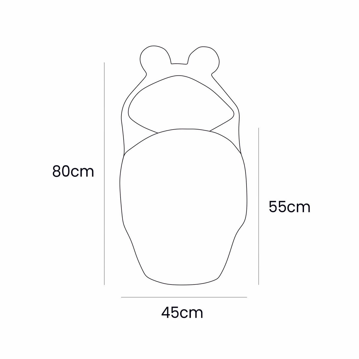 BABYWICKEL, Aesthetic, Vanille - Creme, Textil (45/80cm) - MeowBaby