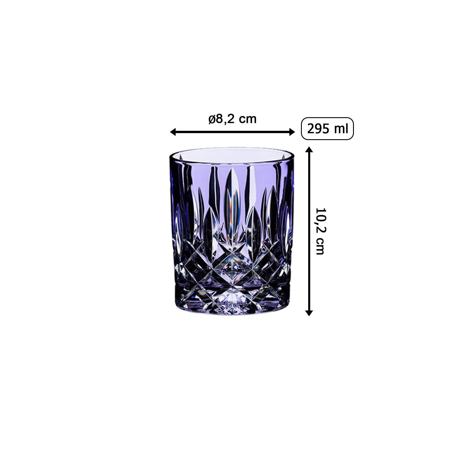 WHISKYGLAS Laudon Violett 295 ml - Violett, Glas (0.295L) - Riedel