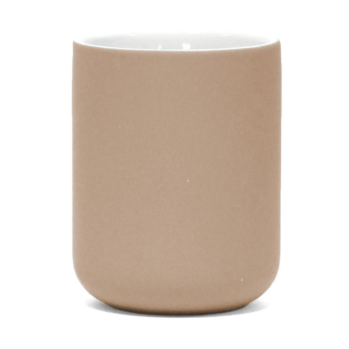 ZAHNBÜRSTENBECHER Mambo 8/10 cm - Beige, Keramik (8/10/8cm) - Douceur d´intérieur