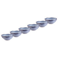 DIPSCHALEN 6er-Set Artisan 95 ml - Blau, Keramik (8/8/3.5cm) - Butlers