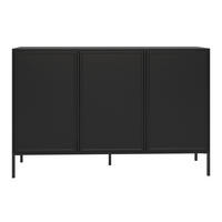 SIDEBOARD Velveto černý 150cm - černá, kov/kompozitní dřevo (150/86/40cm) - Selsey
