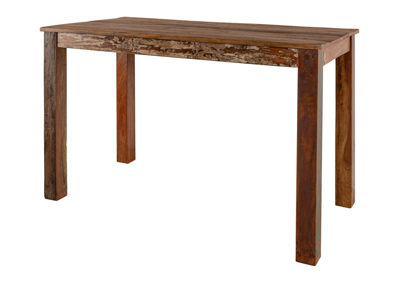 ESSTISCH Altholz 120x60x76 mehrfarbig lackiert NATURE OF SPIRIT #125 - Multicolor, Holz (120/60/76cm) - Massivmoebel24