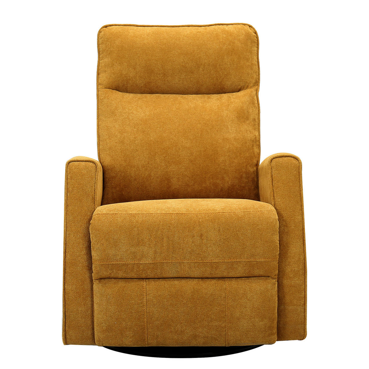 FERNSEHSESSEL - Gelb/Schwarz, Kunststoff/Textil (76/103/96cm) - home24