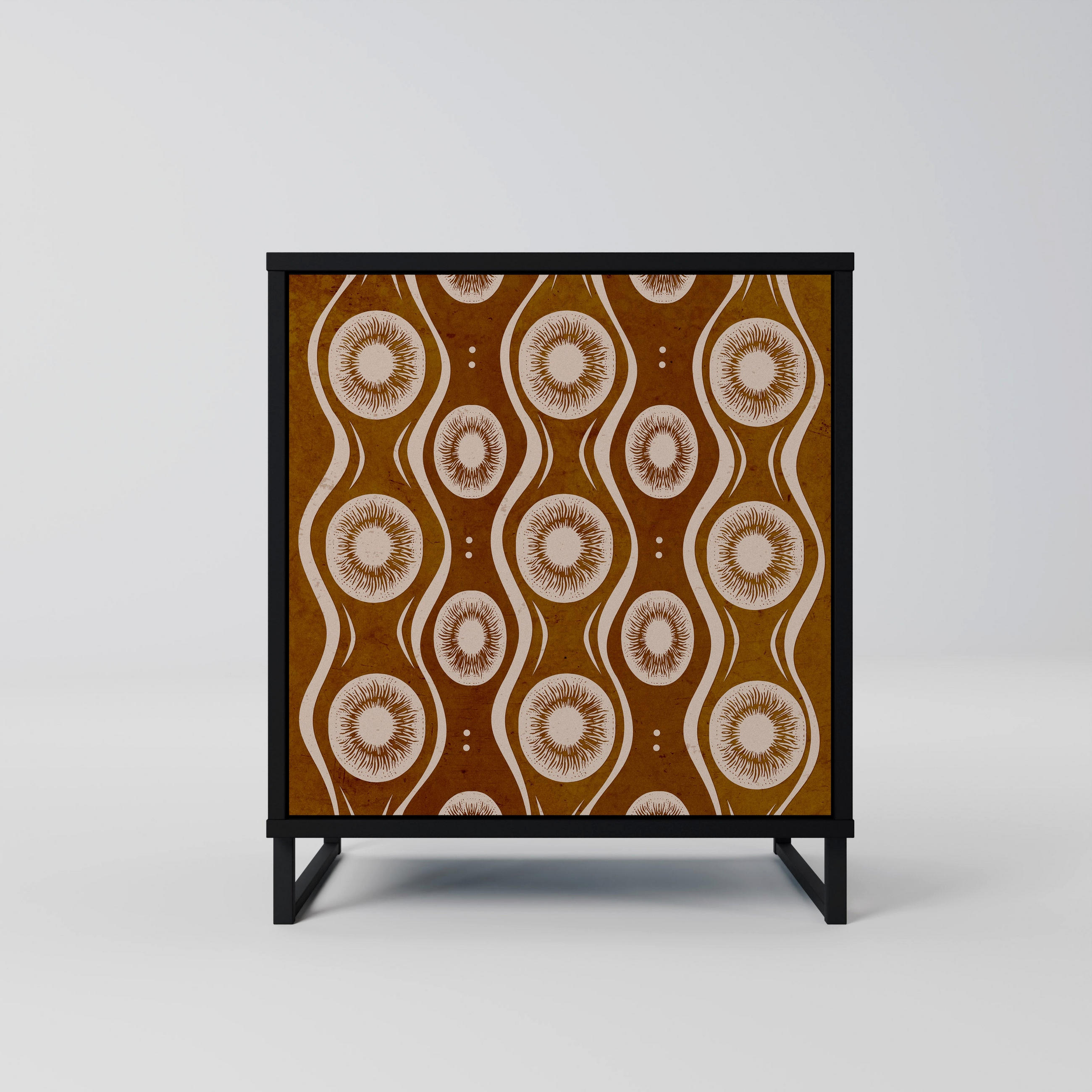SpaceRebels Sideboard Schwarz 57.5x67.5x42 cm