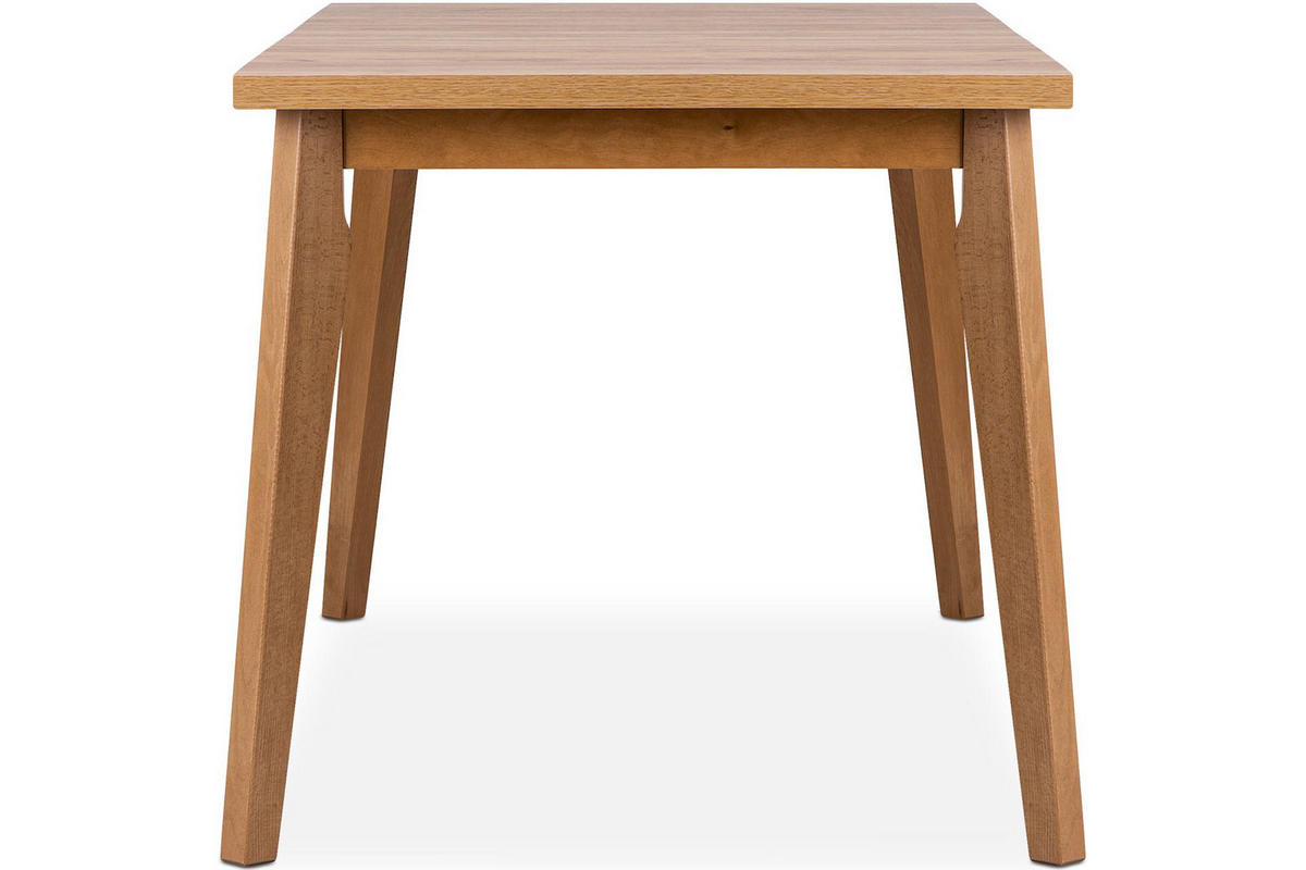 ESSTISCH RHENA ausziehbar bis 190cm, Beige - Eichefarben/Beige, Holz (150/77/80cm) - KONSIMO®