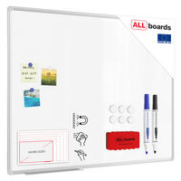WHITEBOARD Magnetisch - PREMIUM EXPO Alurahmen 100x80cm - Weiß, Metall (100/80/1.6cm) - ALLboards