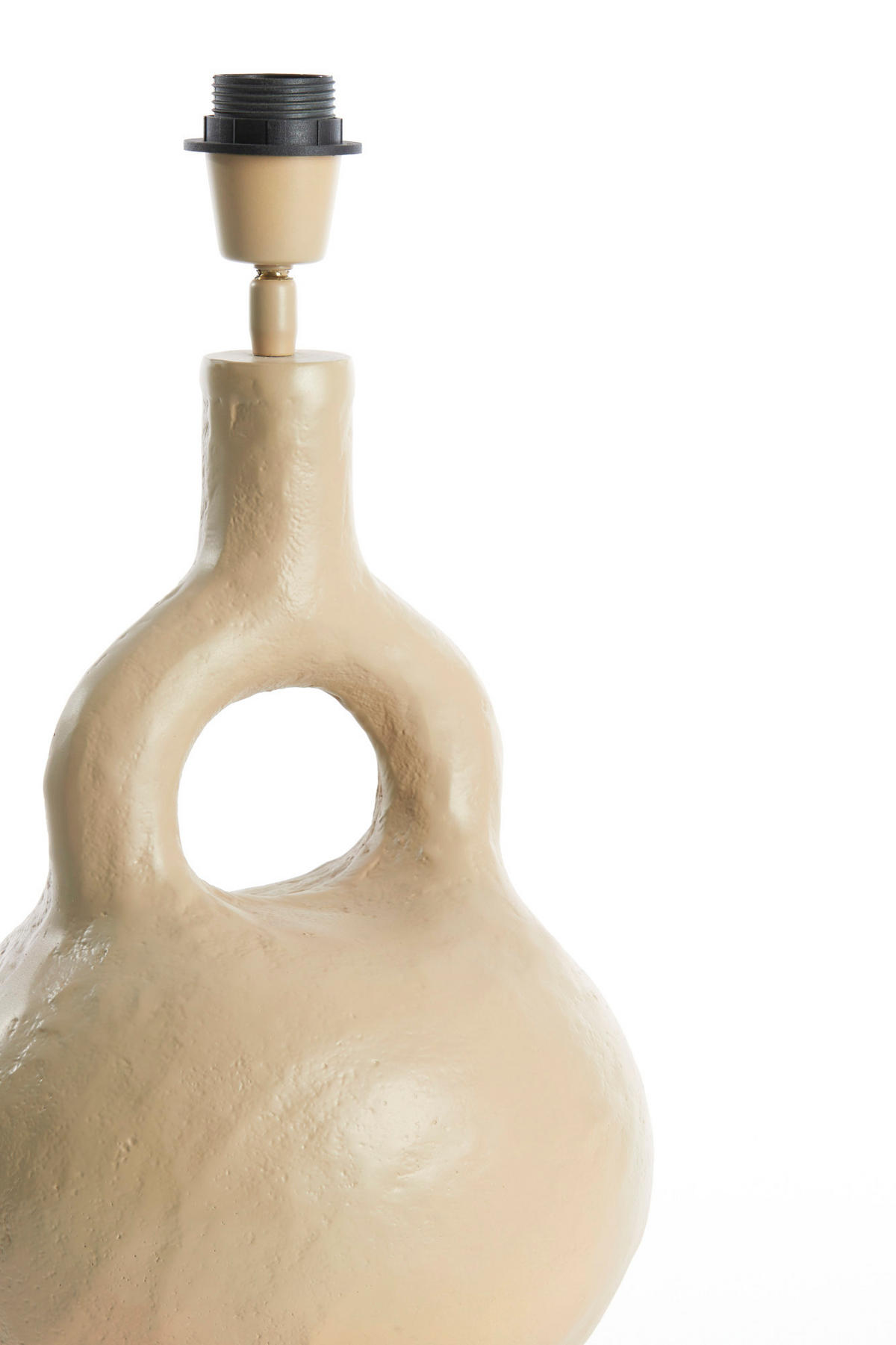 LAMPENFUSS Imola Braun Ø25/37 cm - Braun, Metall (25/22/37cm) - Light & Living