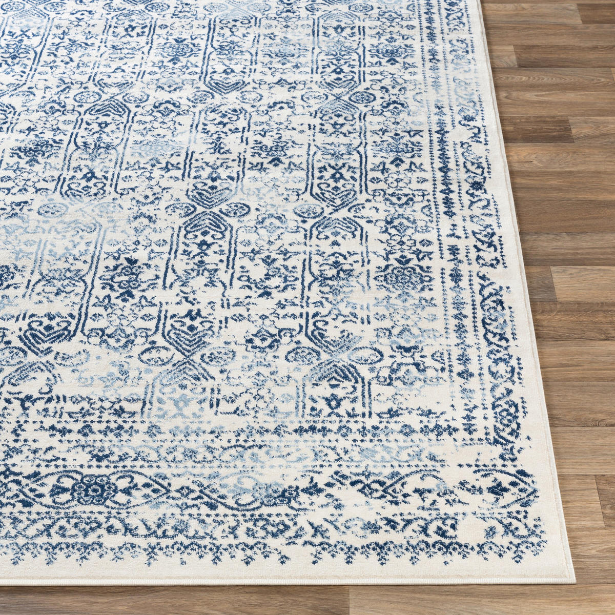 VINTAGE-TEPPICH 160/215 cm Blau - Blau, Naturmaterialien/Textil (160/215cm) - LIVABLISS
