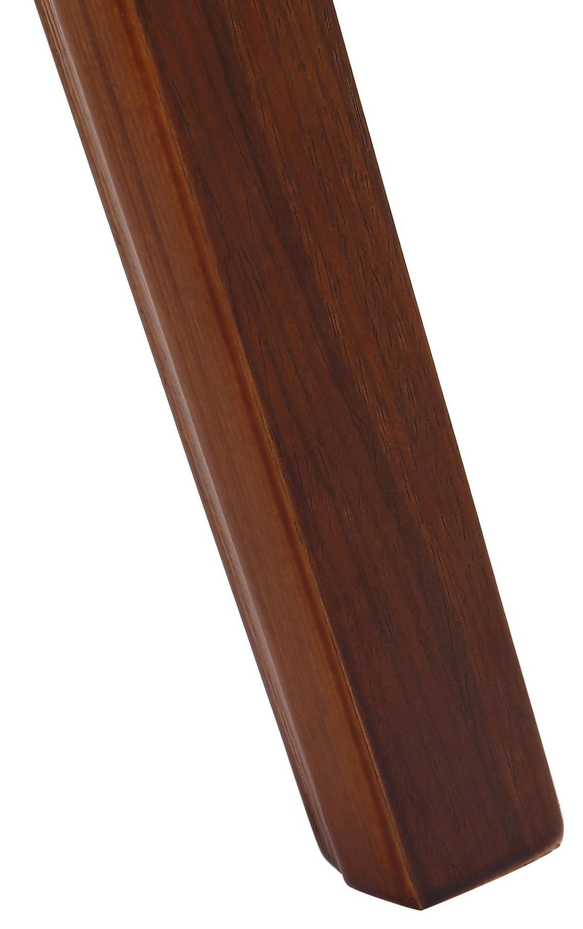 ARMLEHNENSTUHL Stoff Walnuss/Creme - Walnussfarben/Creme, Holz/Textil (49/73/46cm) - CLP