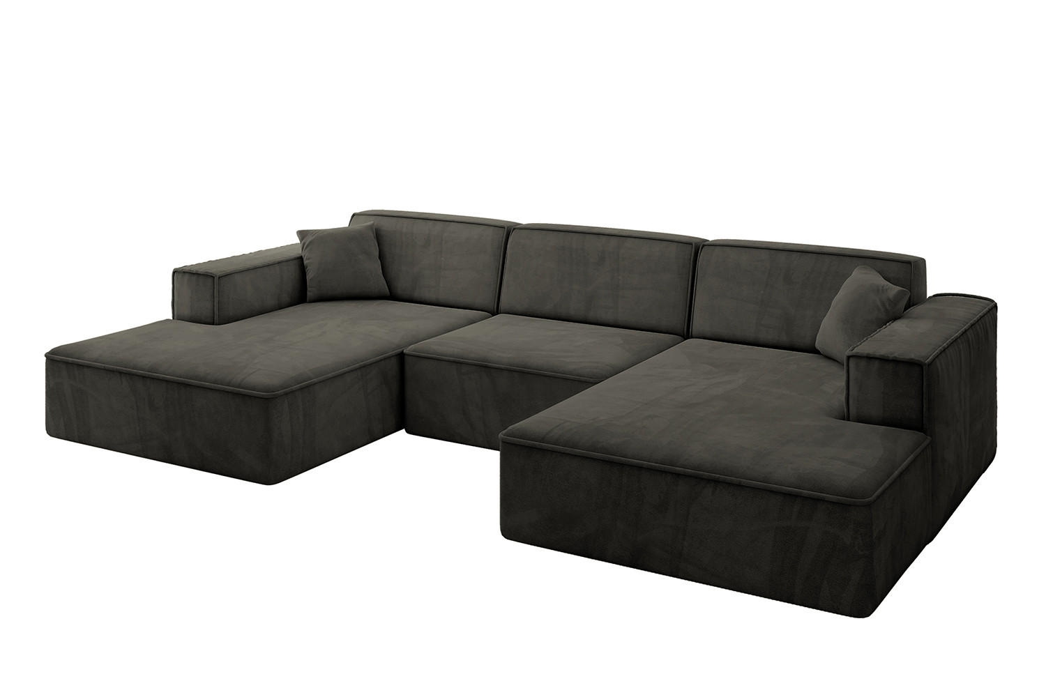 ALTDECOR SEDACÍ souprava IREA-U1-v4 – 301 x 165 x 77 cm, černá