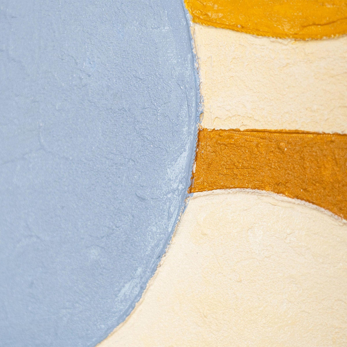 GEMÄLDE Sphäre der Balance Schattenfugenrahmen Eichefarben 140x100 cm - Eichefarben, Holz (140/100cm) - YS-art gallery