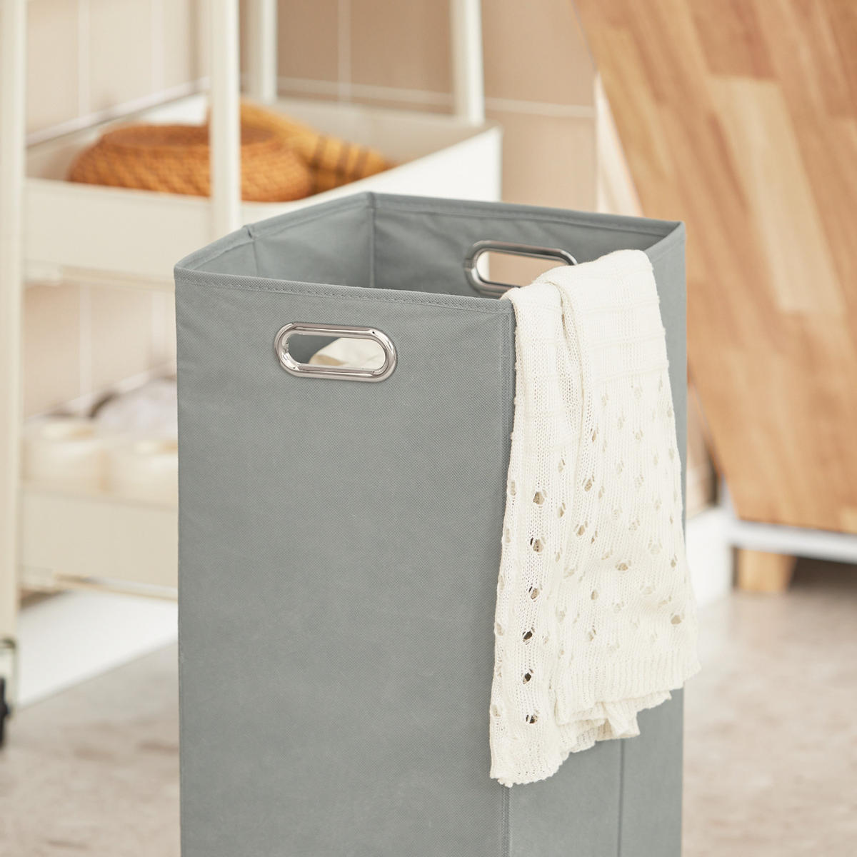 HOCHSCHRANK Weiß - Weiß, Holz/Holzwerkstoff (31/170/32cm) - SoBuy