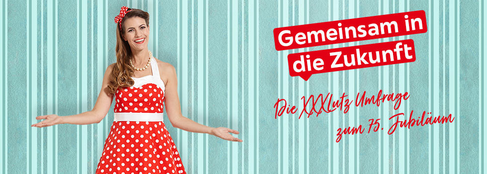 75 Jahre Jubiläum Umfrage