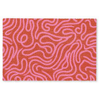 KOBERCE - Ružová - 200x140 cm - červená, textil/plast (200/0.4cm) - OnlyWow