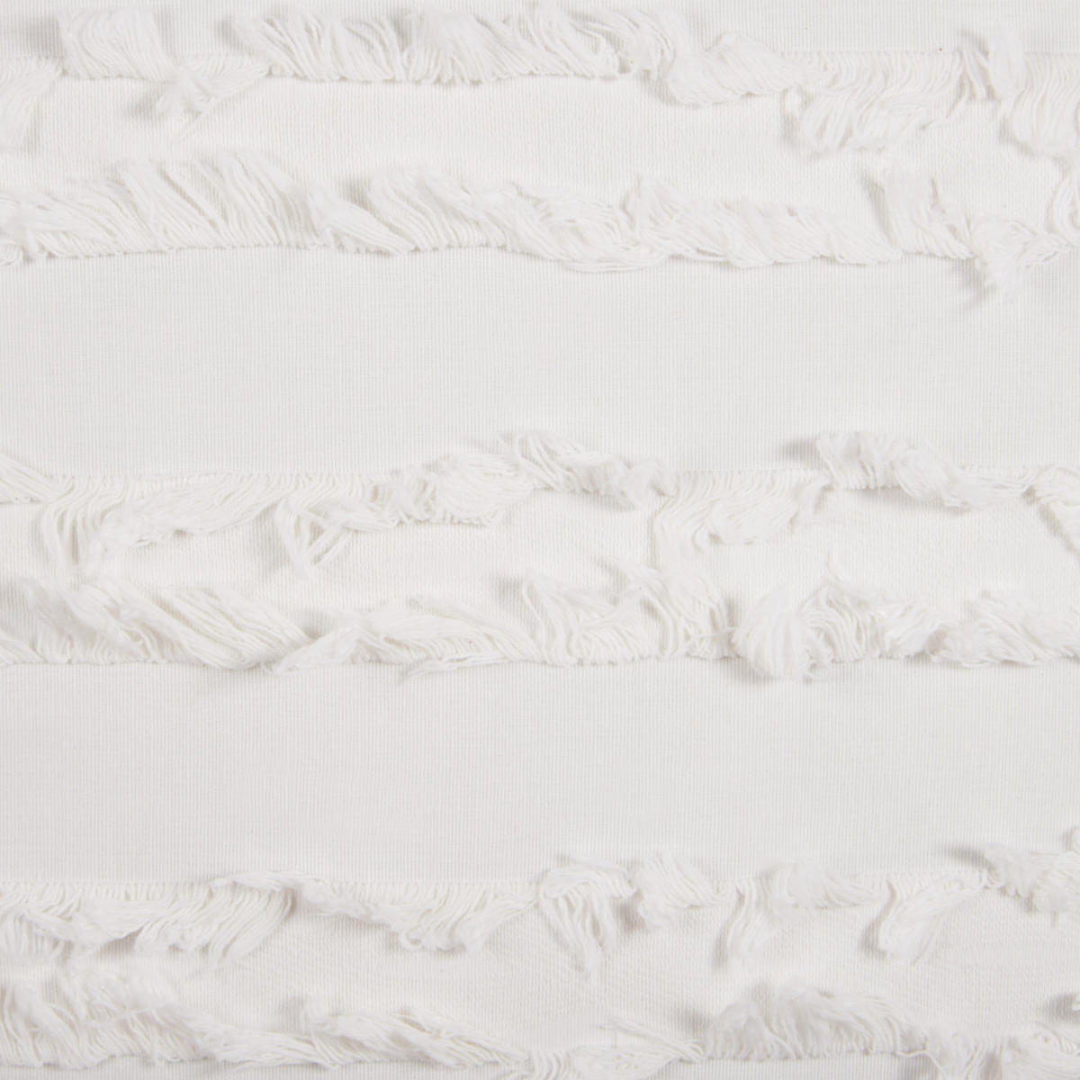 DEKOKISSEN 2er-Set Weiß 45/45 cm Makneh - Weiß, Naturmaterialien (45/45cm) - Beliani