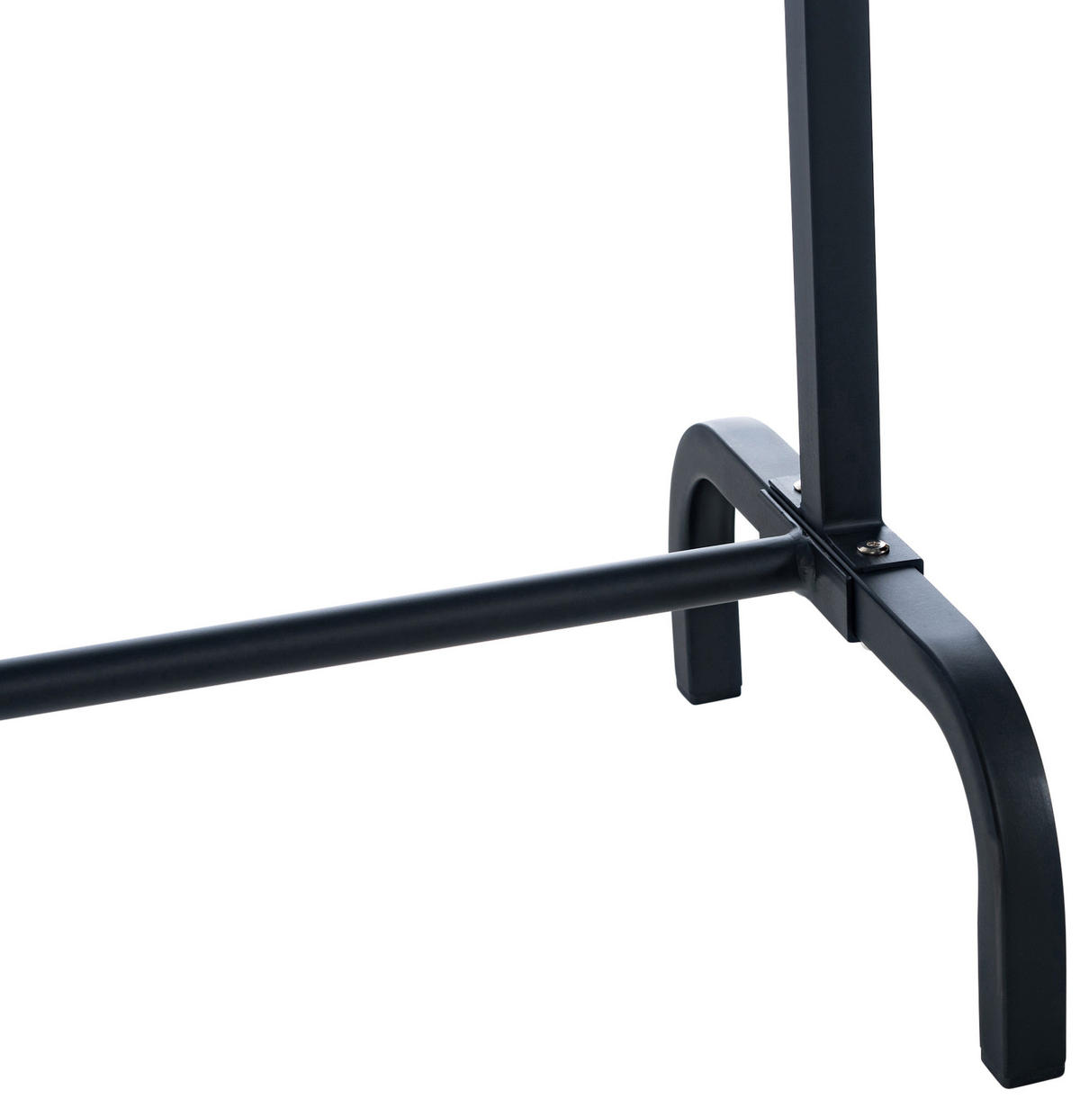 KLEIDERSTÄNDER 120x38x120 cm-schwarz-Metall - Schwarz, Metall (120/120/38cm) - CLP