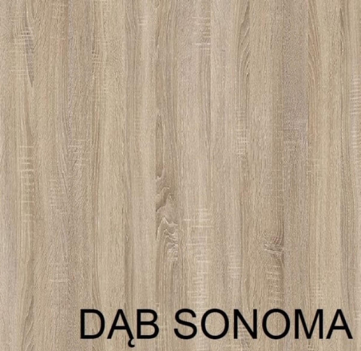 TISCH Schwarz Timi Ausziehbar Sonoma Eiche 80/140 cm - Multicolor, Holzwerkstoff (140/80/76cm) - Sepro Meble