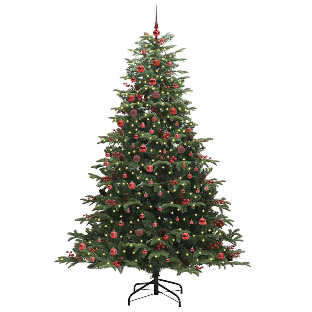 vidaXL Weihnachtsbaum Grün 210 cm