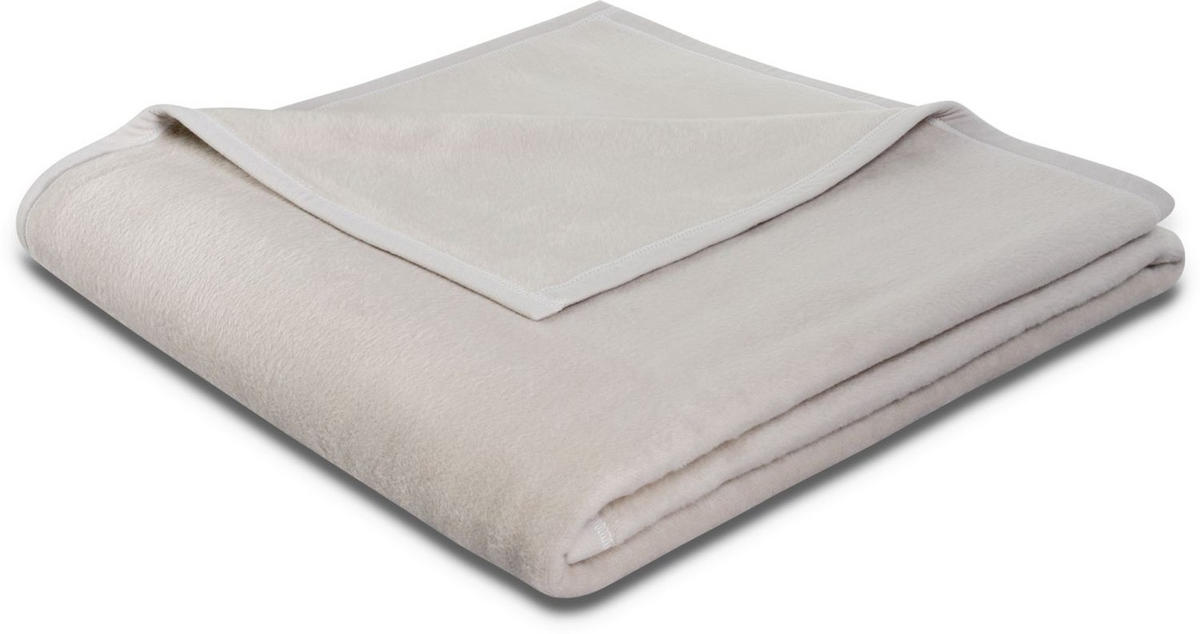 TAGESDECKE Uno Soft silber 150 x 200cm - Silberfarben, Textil (150/200cm) - Biederlack