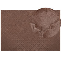 SHAGGY-KUNSTFELLTEPPICH Gharo 230/160 cm - Braun, Kunststoff (160/230cm) - Beliani