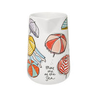 SAFTKANNE Sonnenschirm in Bunt - 1000 ml - Multicolor, Keramik (1L) - Blond Amsterdam