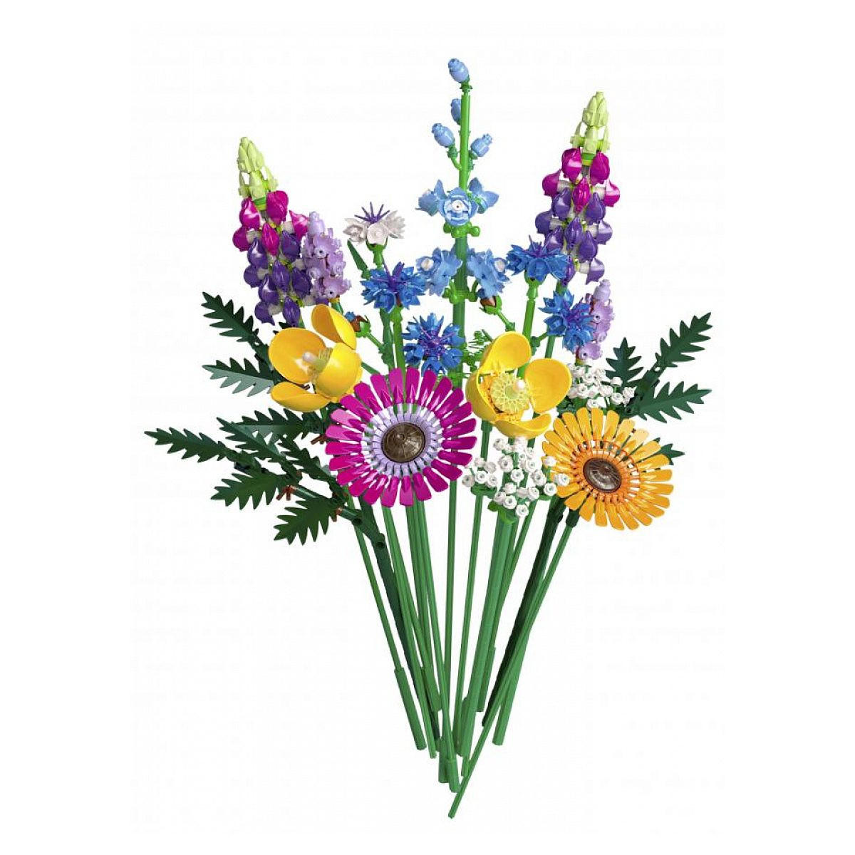 KLEMMBAUSTEINE Der Blumenstrauß - Grün, Kunststoff (6/38/26cm) - Lego