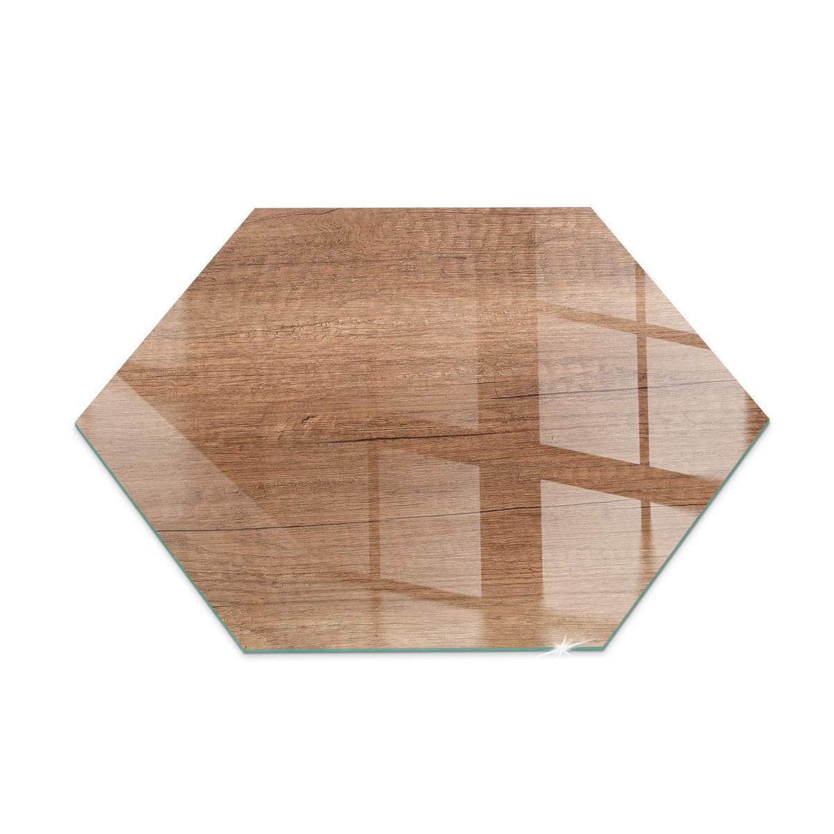 GLASPLATTE für Kamin h40 cm Braun - Braun, Glas (40/40/0.4cm) - ArtPrintCave