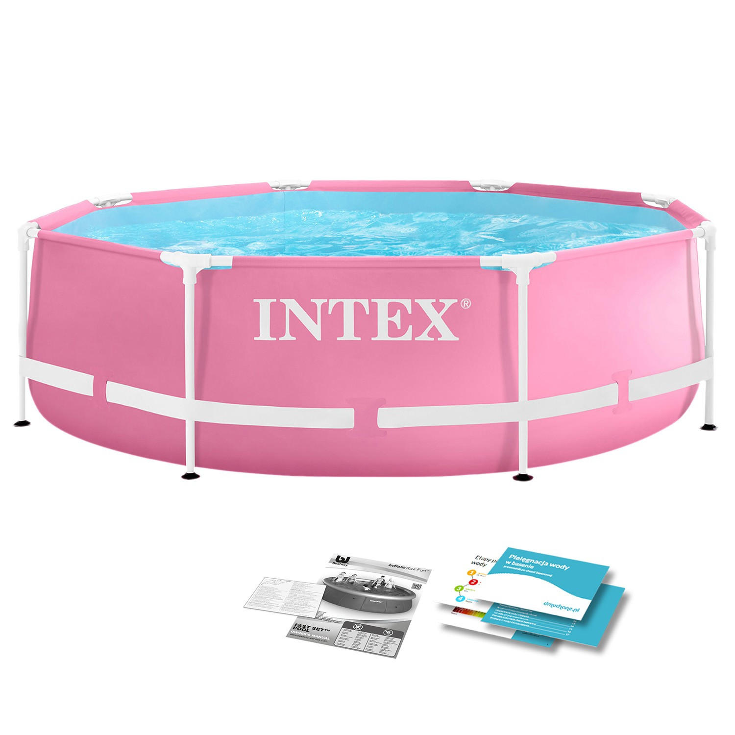 POOL 244 x 76 cm - 28290 - Rosa, Textil (244/76cm)