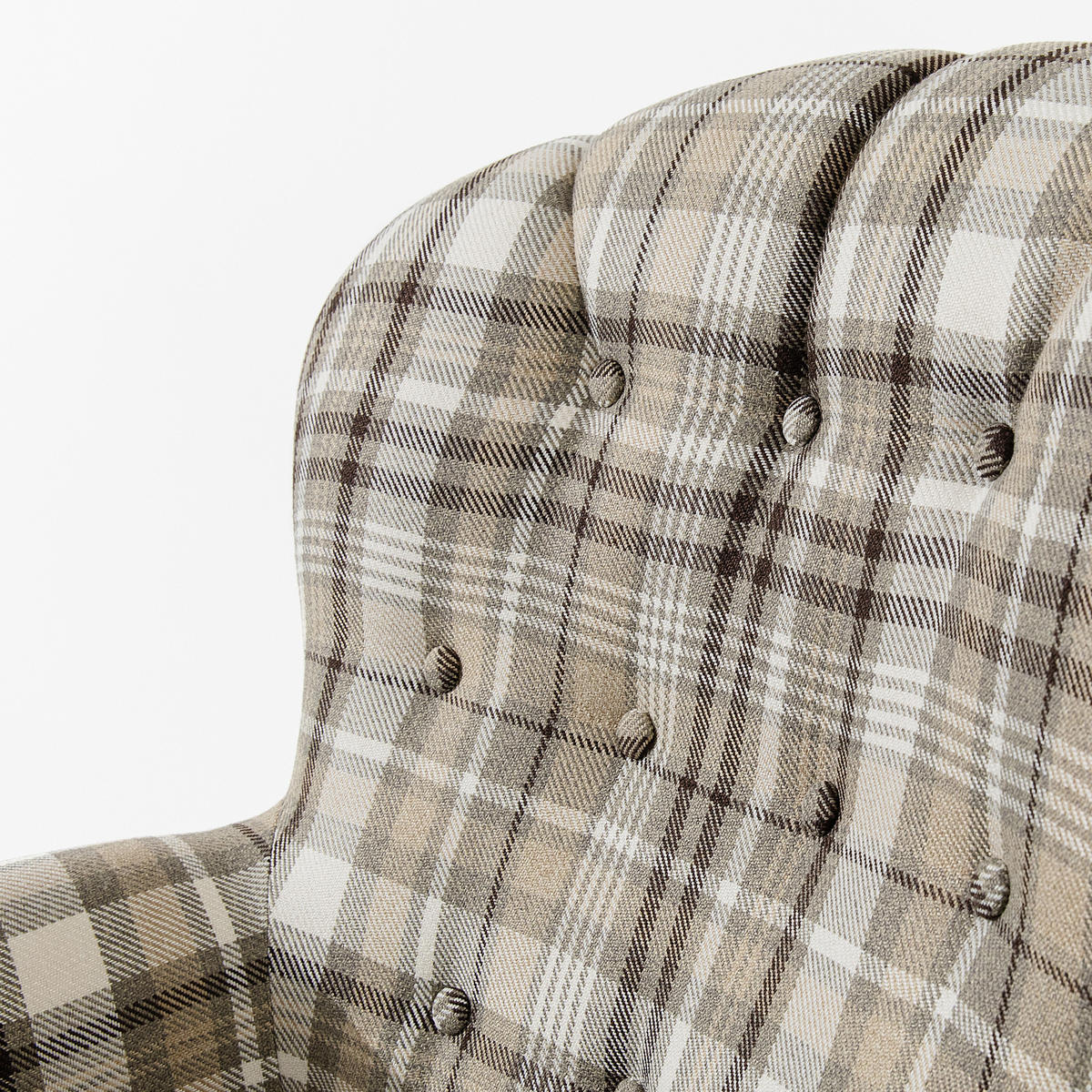SESSEL MIT FUẞSTÜTZE TOMIS, Braun/Beige - Braun, Eichenholz/Holz (76/101/83cm) - KONSIMO®