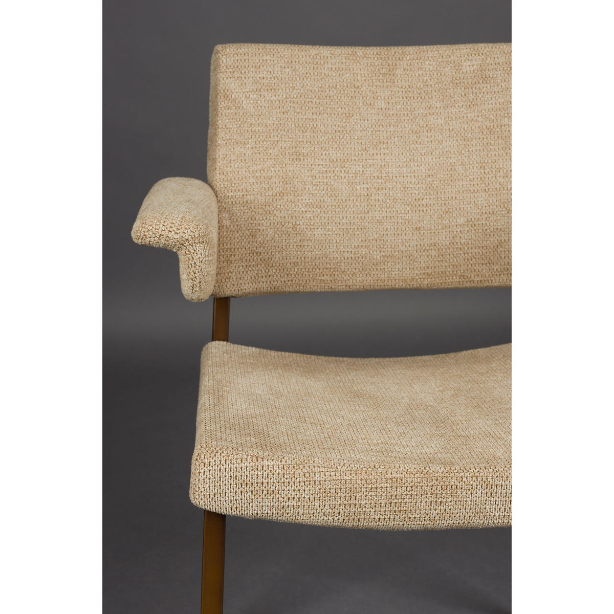 ESSZIMMERSTUHL Portland Beige - 2 er Set - Beige, Kunststoff (59.5/81.5/57.5cm) - Dutchbone