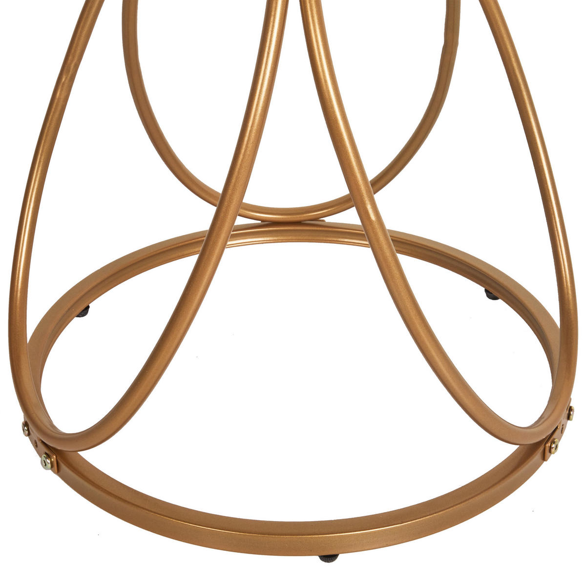 GARDEROBENSTÄNDER Metall gold 160 cm Walters - Goldfarben, Metall (42/160/42cm) - Beliani