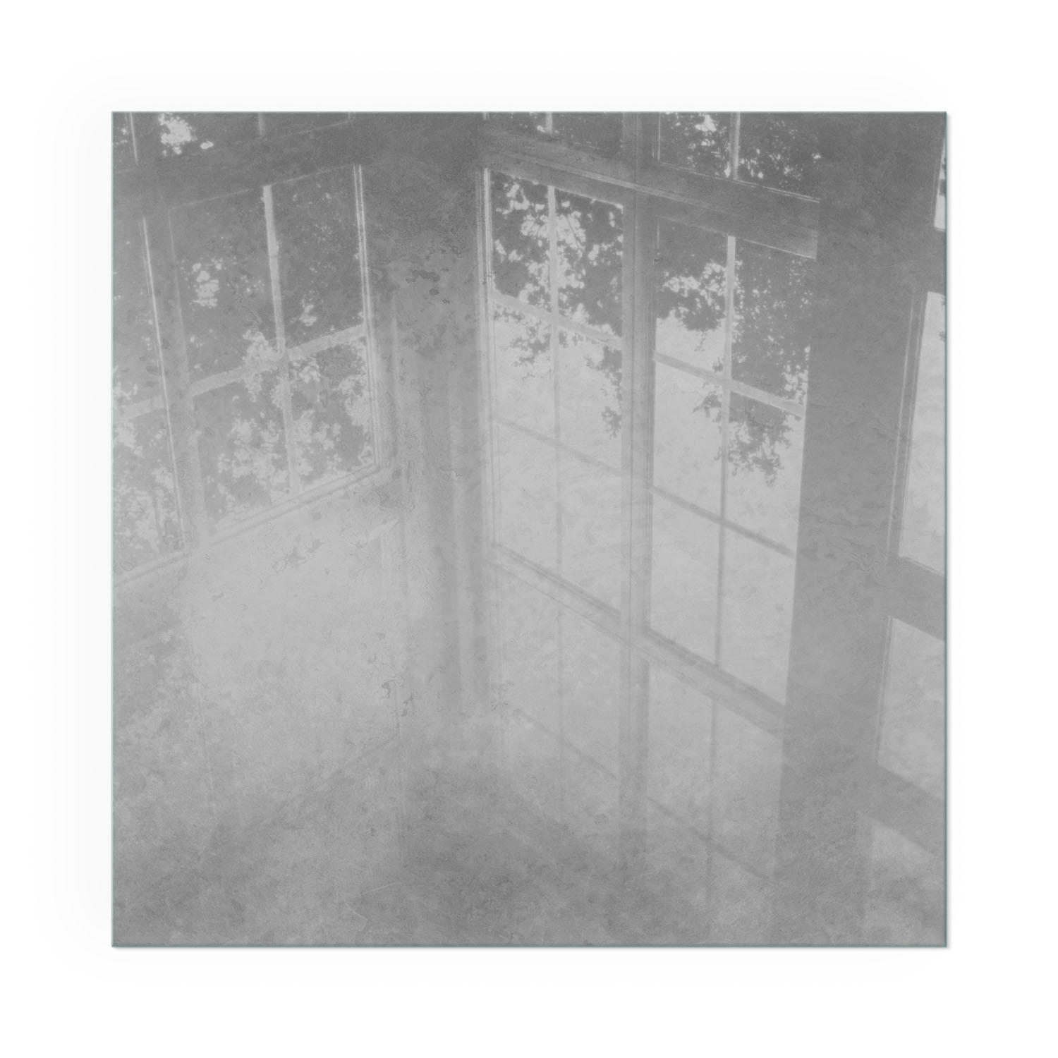 GLASPLATTE für Kamin 60x60 cm - Grau, Glas (60/60/0.4cm) - TULUP