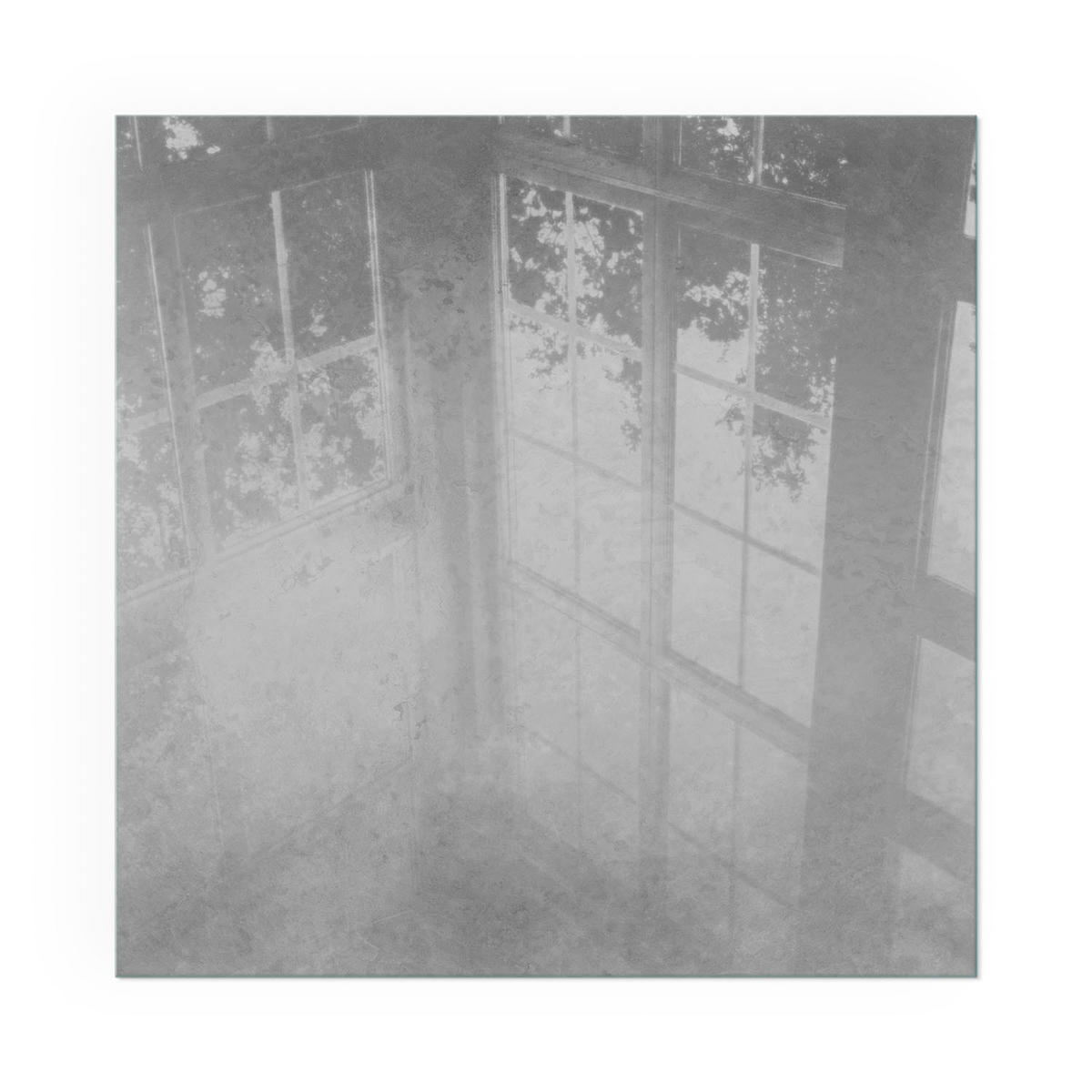 GLASPLATTE für Kamin 60x60 cm - Grau, Glas (60/60/0.4cm) - TULUP