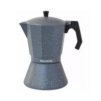 ESPRESSOKOCHER Grau 10/10/19 cm KB7298 - Grau, Metall (10/19/10cm) - Klausberg 